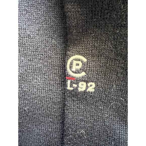 Vintage RL-92 Ralph Lauren Sweater Wool Cashmere Navy Size XL Crewneck - Picture 5 of 7